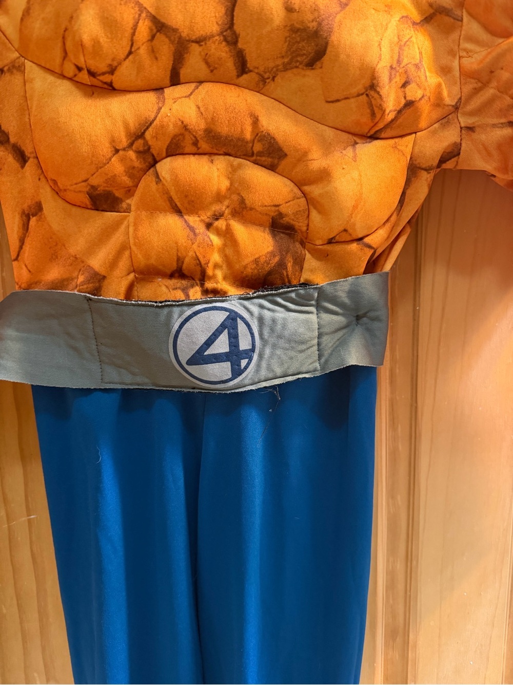 Thing costume Fantastic Four Kids Superhero Costume with Muscle Torso - Picture 3 of 3